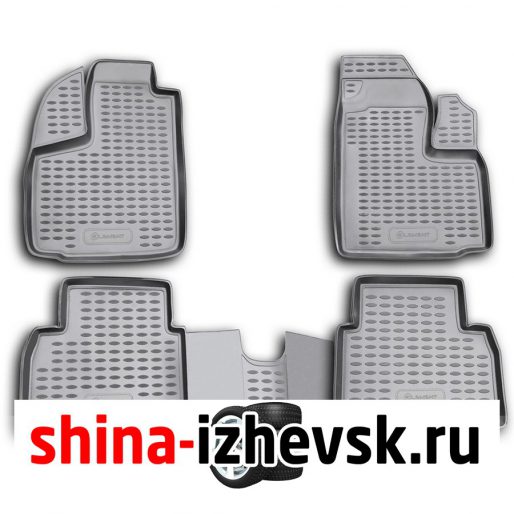 Коврик Autofamily коврики в салон для FIAT Doblo Panorama 2001- , 4 шт. ) в Ижевске